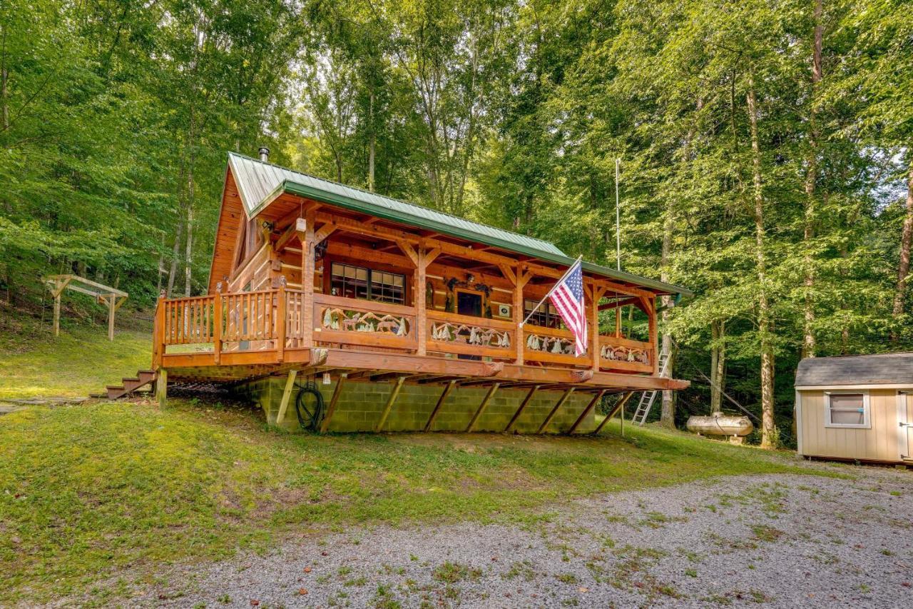 Вилла Cozy Log Cabin On 11 Acres 3 Mi To Cherokee Lake! Bean Station Экстерьер фото