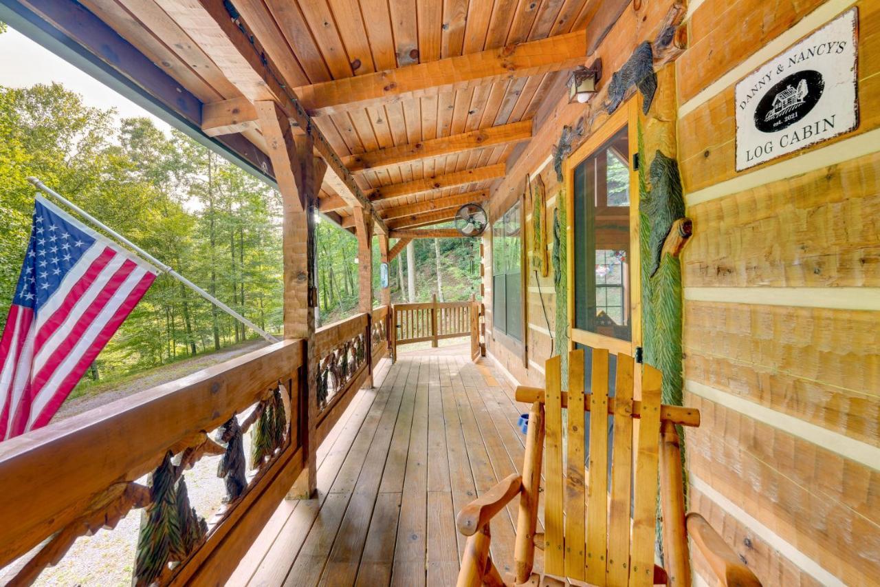 Вилла Cozy Log Cabin On 11 Acres 3 Mi To Cherokee Lake! Bean Station Экстерьер фото